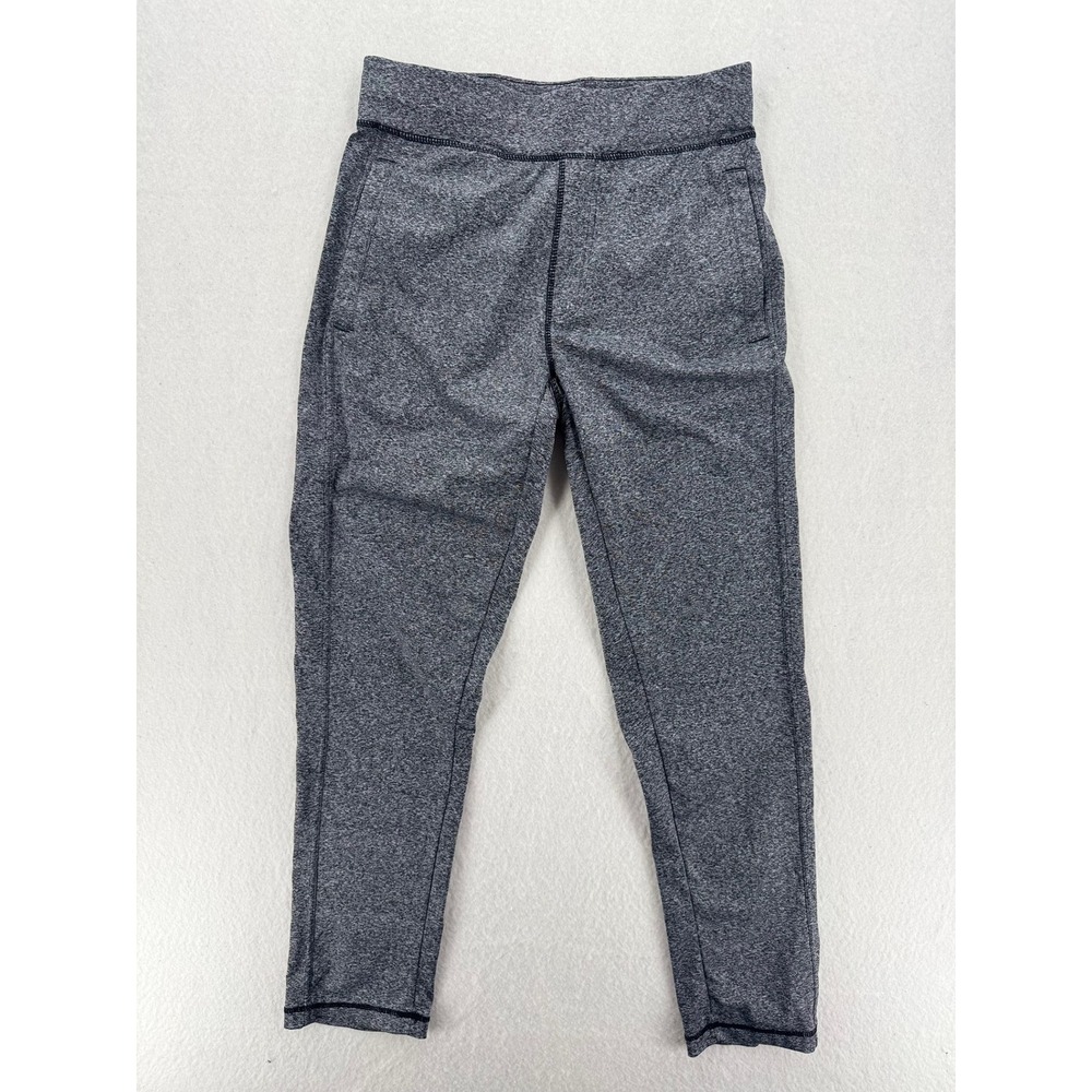 PONY Heather Gray Activewear Jogger Pants Small Stretch Training athleisure